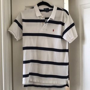 Boy's Ralph Lauren Striped Polo Shirt